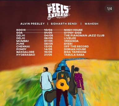 The Feels Express India Tour 2022